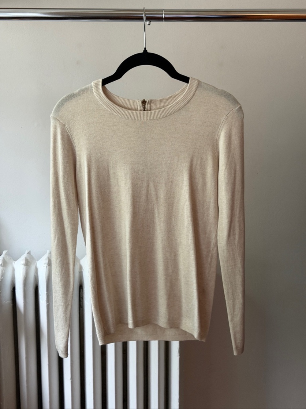 Zara Zippered Knit Top